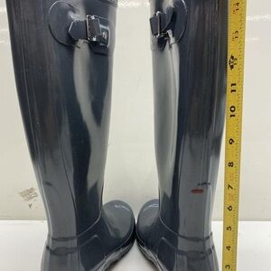 Hunter Women's Gray Winter & Rain Boots